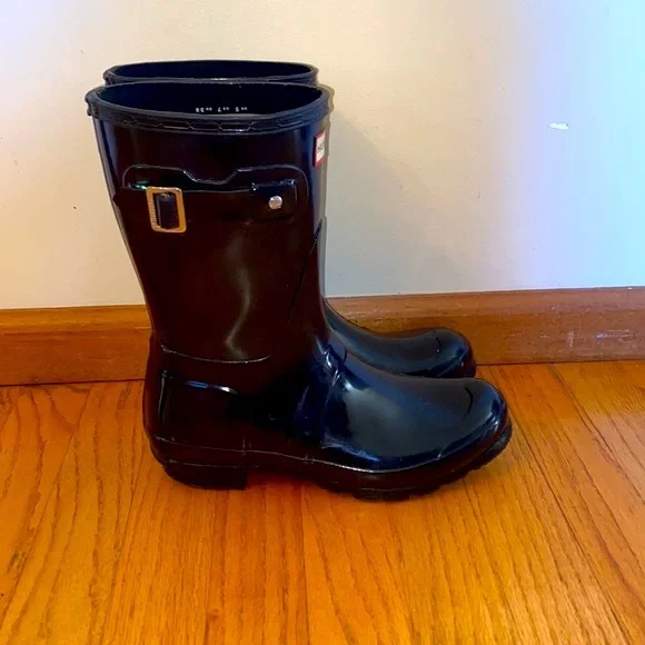 HUNTER ORIGINAL SHORT RAINBOOTS - Picture 5 of 8